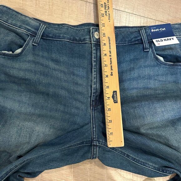 OLD NAVY WOMENS MID RISE BOOTCUT JEANSE SIZE 18 NEW - Picture 5 of 11